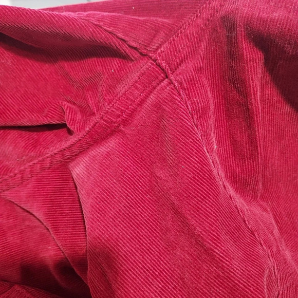 Signature Talbots Red Corduroy Straight Leg Pants in Size 14 - Picture 13 of 13
